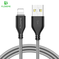 floveme usb cable for iphone 7 8 x 2 2a charging sync 0 3m 1m mobile phone cables for apple iphone 10 6 7 8 plus 5s charger cabo