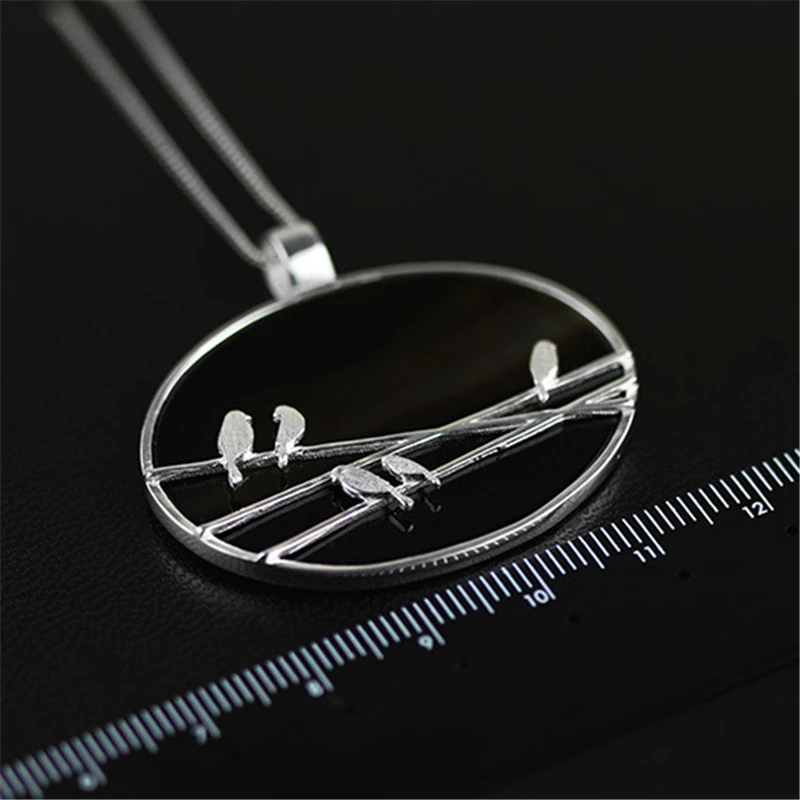 Lotus Fun реальные стерлингового серебра 925 натуральный агат ручной Красивые