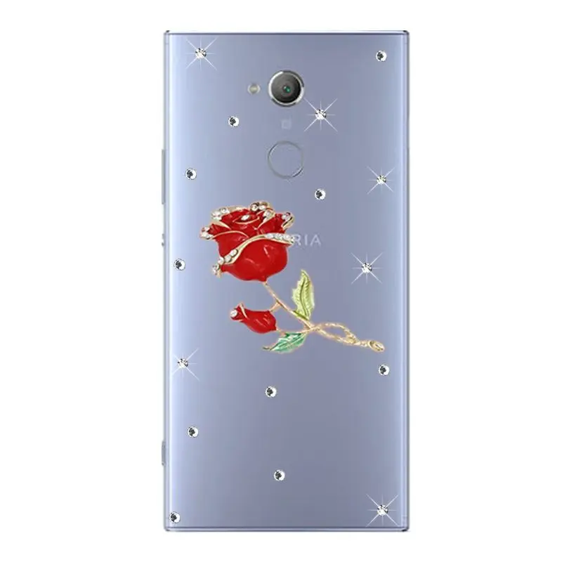 Роскошный блестящий чехол со стразами для Sony Xperia XA2 Ultra XA1 Plus XA3 XA xa ультра