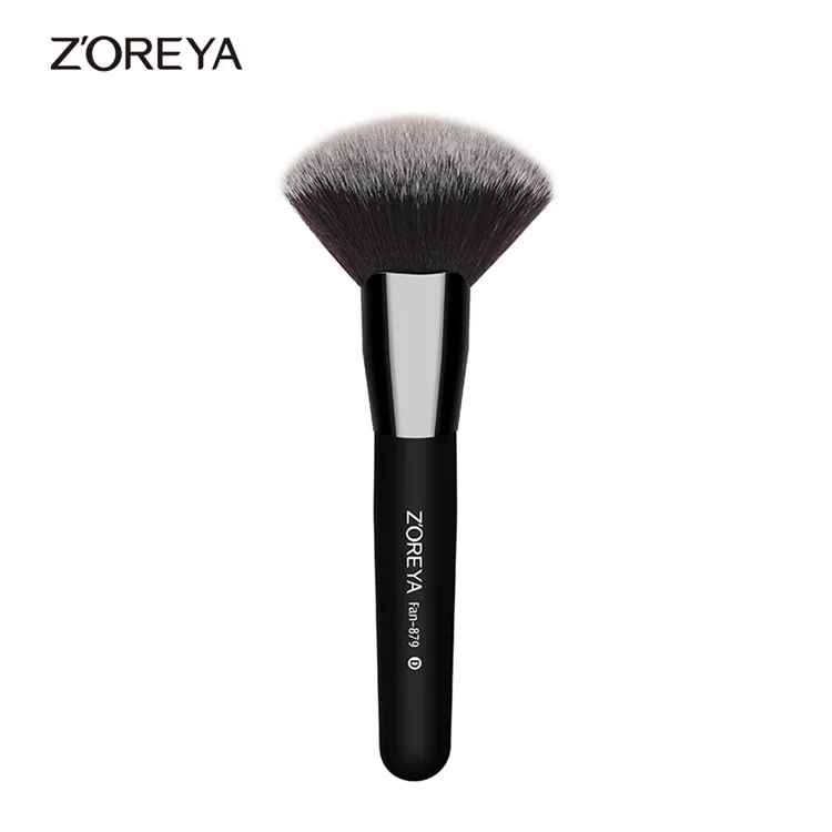 Бренд ZOREYA, кисти для макияжа, контурные наклонные тональные основы, склеивающая Веерная кисть, как профессиональная косметика для красоты
