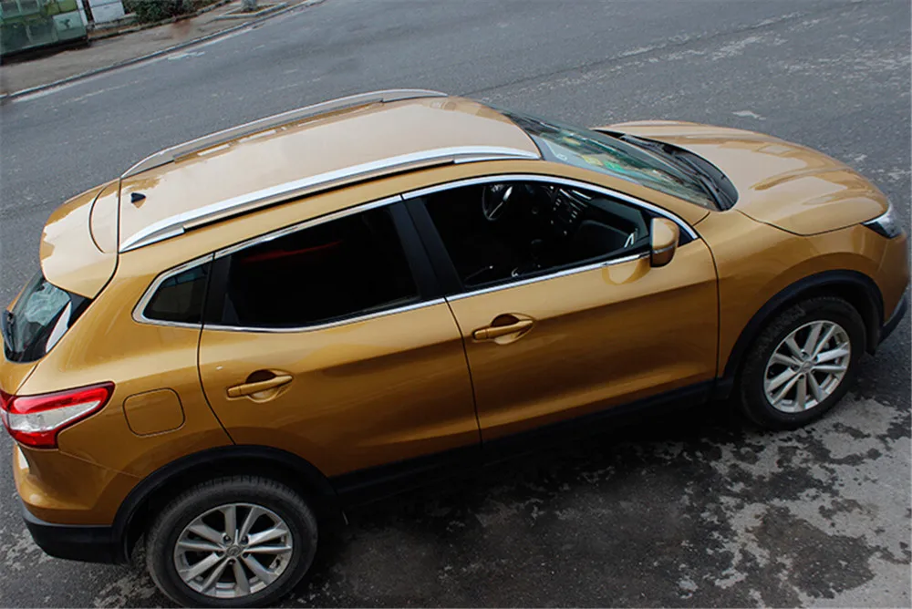 Алюминиевые рейки на крышу для Nissan Qashqai 2014-2018 багаж бара | Автомобили и мотоциклы