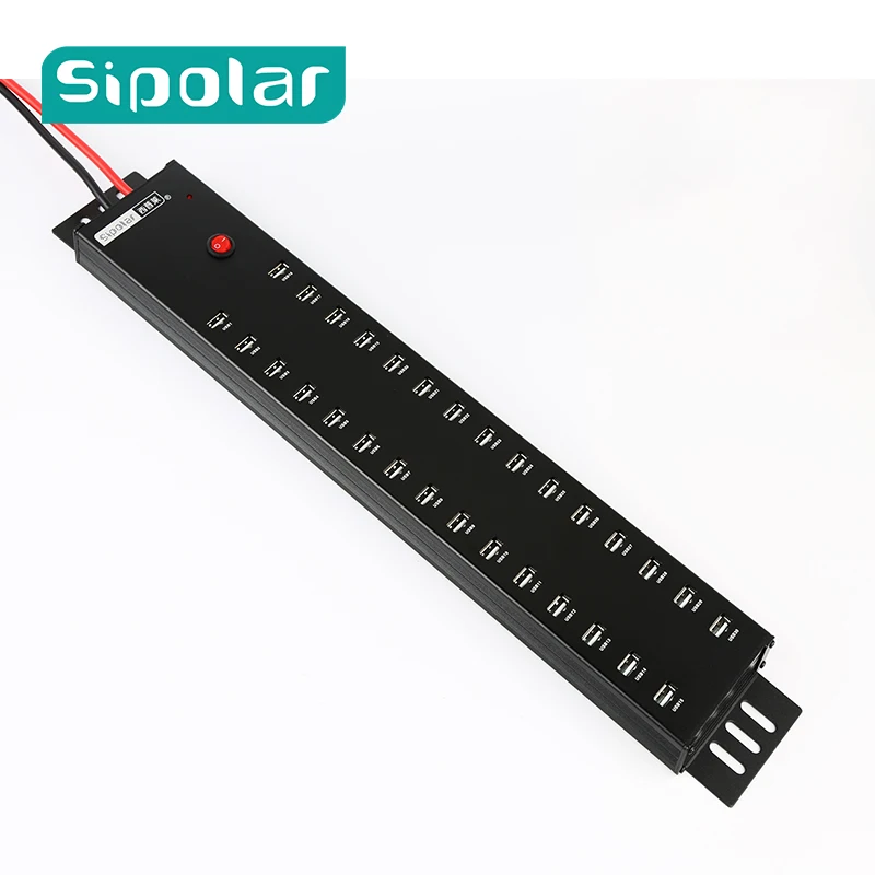 Sipolar 30 портов Синхронизация данных usb 2 0 концентратор зарядное устройство А