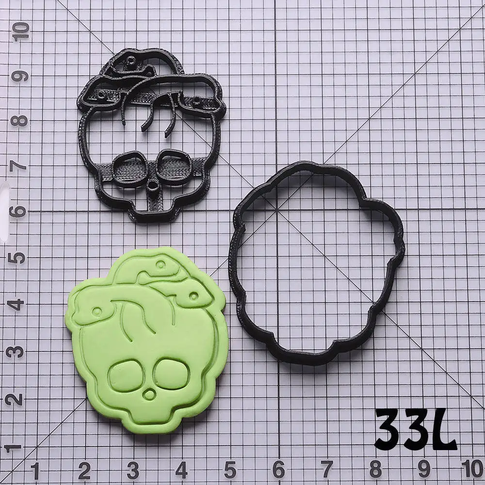 Набор для печенья серии Monster High кулинарный резак с 3D принтом на заказ кухонные