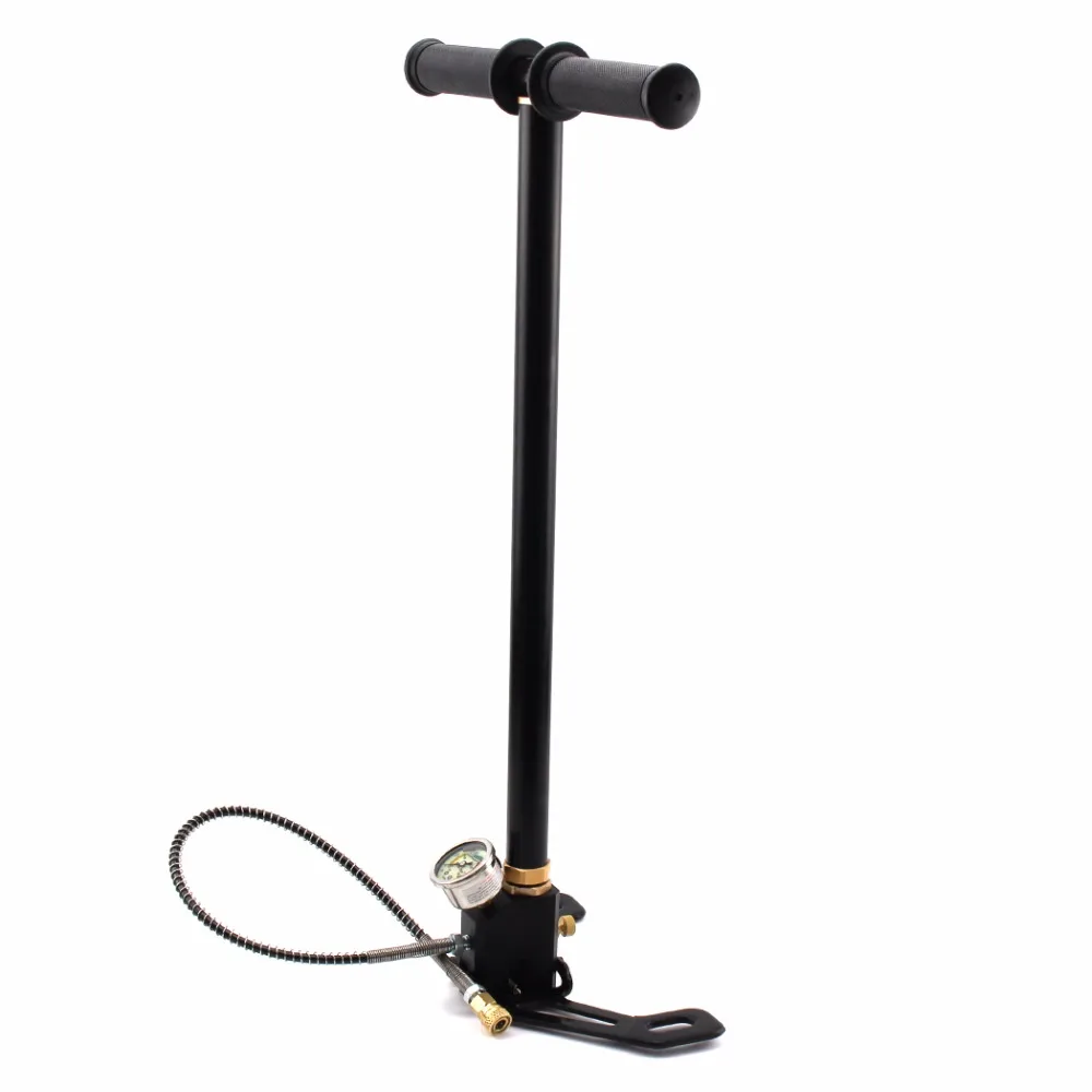 Высокого давления PCP насос трехступенчатый ручной воздушный 30mpa 4500psi из