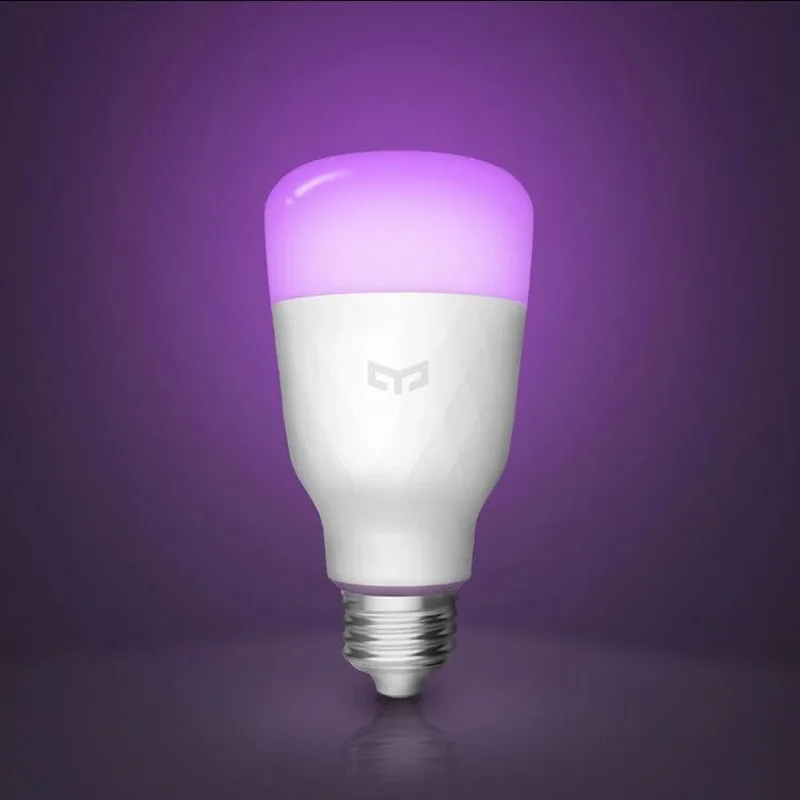 Умная Светодиодная лампа Xiaomi Yeelight английская версия 800 люмен 10 Вт E27 лимонный цвет