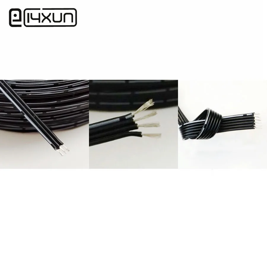 2 метра 26AWG 28AWG 30AWG силиконовый провод ультра гибкий тестовая линия 3P 4P 6P 0 08 мм
