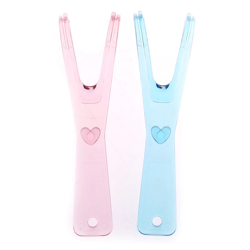 1 шт. случайный цвет стоматологический держатель зубной нити помощь при выборе