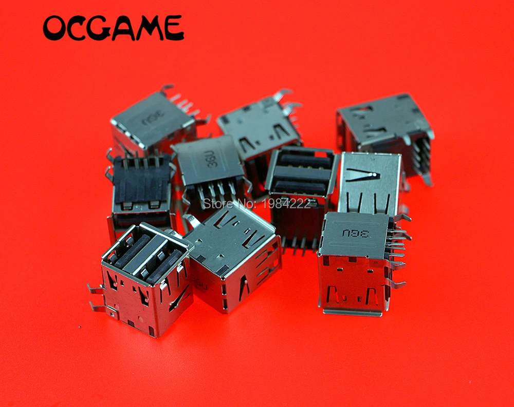OCGAME оптовая продажа оригинальные детали для замены задняя USB Гнездо на задней