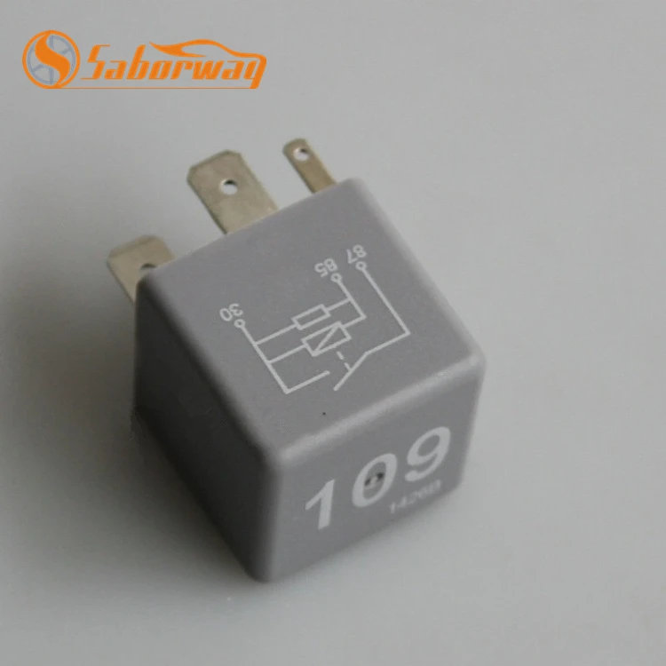 Saborway № 109 распределительное реле электропроводки 4 Pin для Bora Golf Passat Polo A3 Fabia 1J0906381A