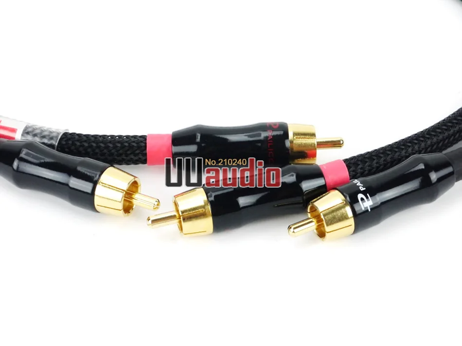 RCA кабель Hi Fi разъем типа папа Для Budweiser 4N OFC аудиокабель/0 5 м черный|hifi rca cable|rca