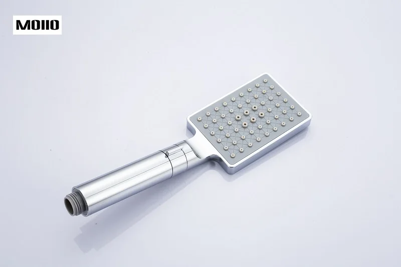 

MOIIO 2019 NEW High Pressure Square Shower Head Chrome Water Saving ABS With Chrome Plated Bathroom accessory Rainfall Shower
