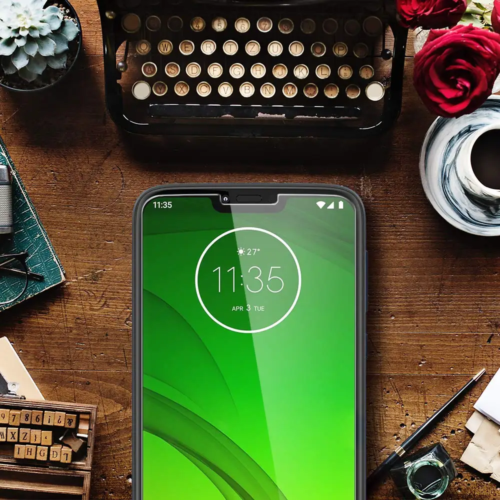 Защитная пленка 9H 2.5D для Motorola Moto G7 Power закаленное стекло Play защитная Screen