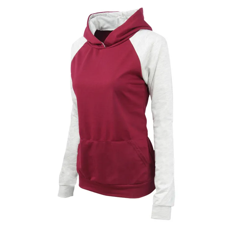 Полиэстера Повседневное Полный новый фонд осень 2017 г. Цвет соответствующие рукав