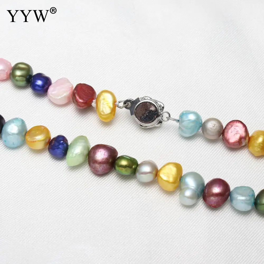 Ожерелье чокер женское из натурального жемчуга 6 8 мм|freshwater pearl necklace|choker necklacenecklace