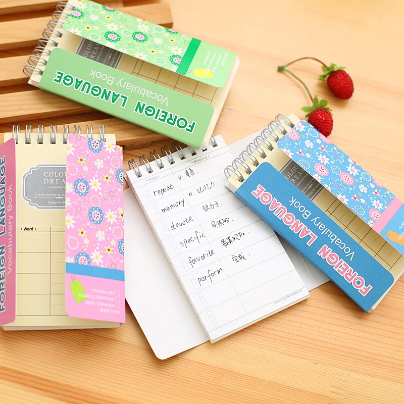 4 шт./лот креативное руководство для изучения южнокорейского языка менее