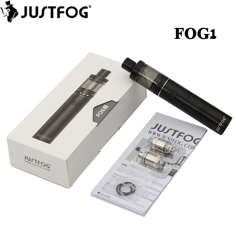Набор для вейпа Justfog FOG1 электронная сигарета с атомайзером 2 мл 1500 мАч |