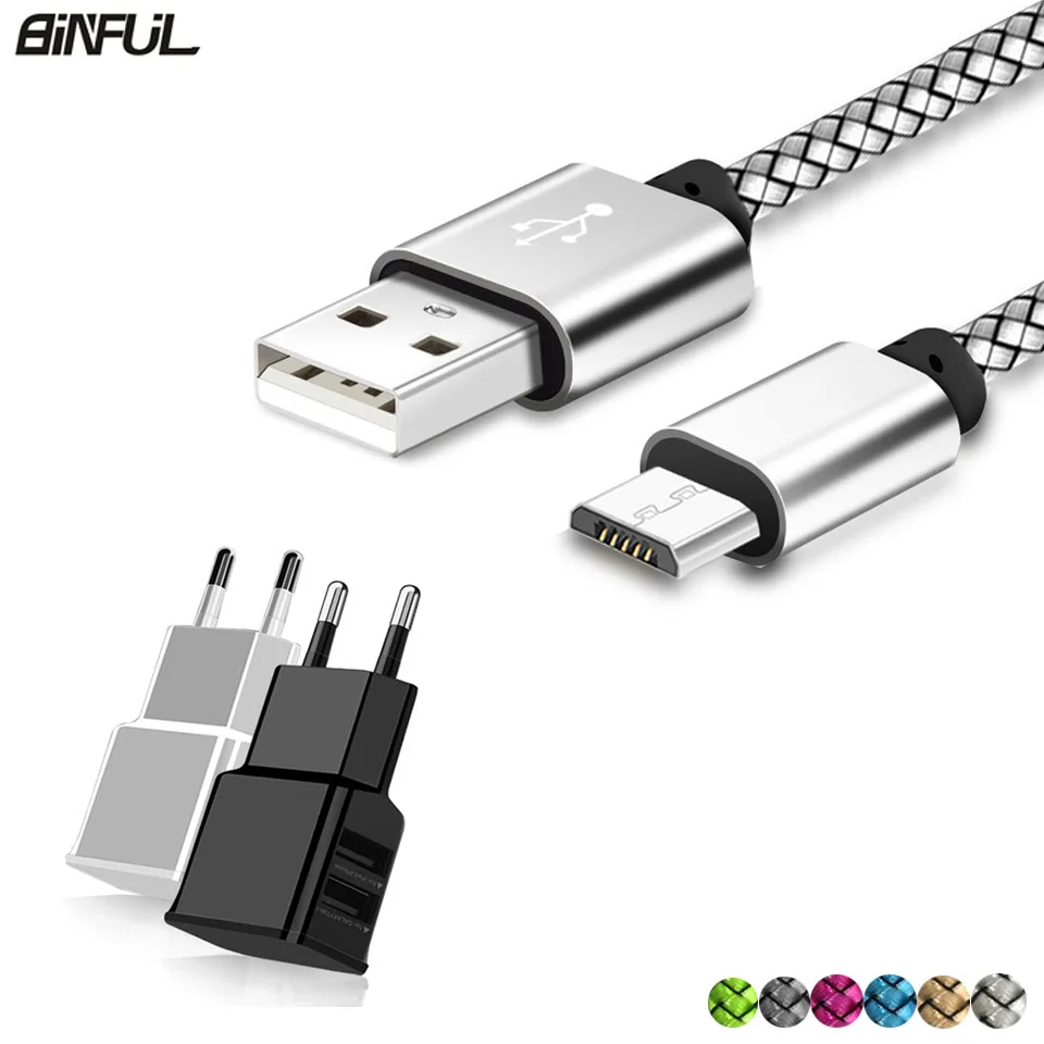 Кабель зарядного устройства Micro USB для Samsung Galaxy J5/J7 2016/2017 A6/A8 2018 Huawei Honor 9 Lite короткое