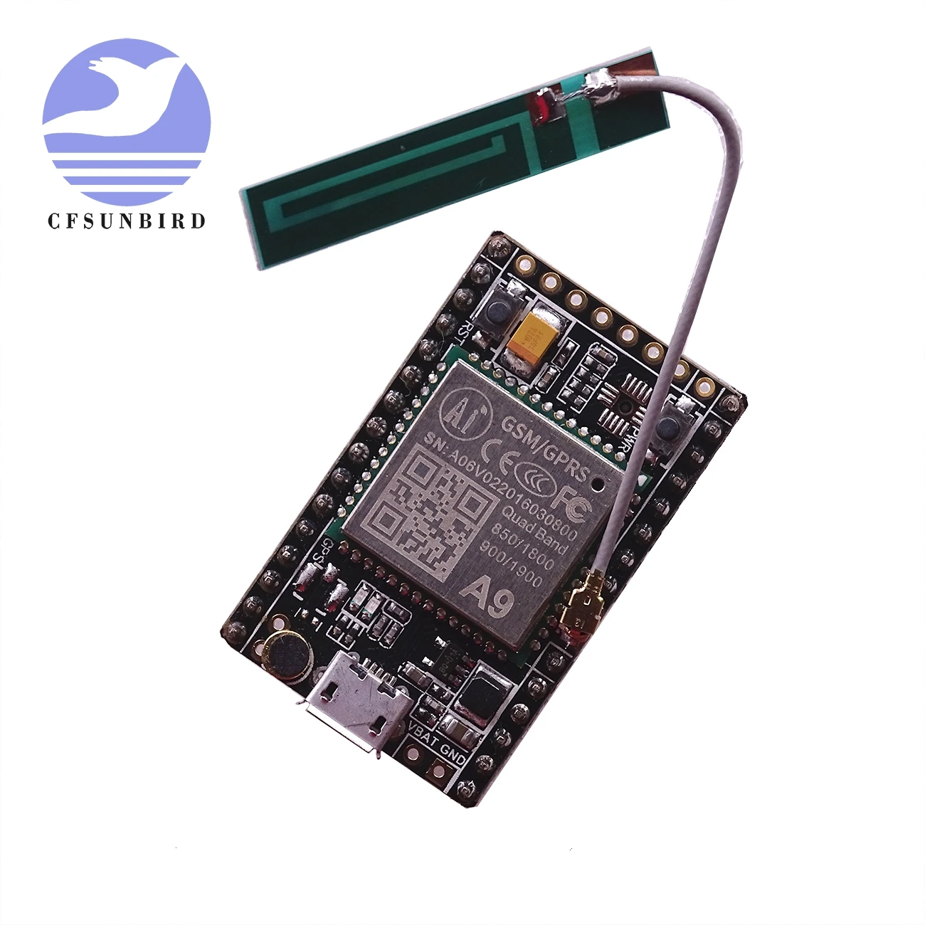 Модуль GPRS GSM A9 Core Board макетная плата SMS голос беспроводная передача данных