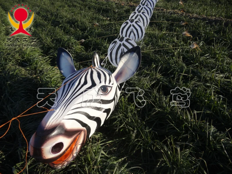 Радужный 3d Дракон сороконожка Зебра большой воздушный змей Летающий кайт