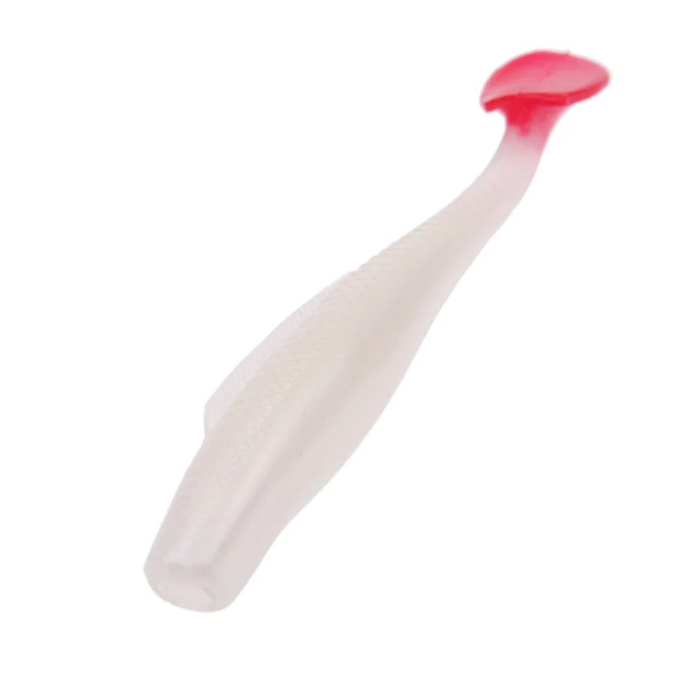 Lixada 5 шт. Мягкая приманка для червя T образный хвост рыбной ловли морских червей