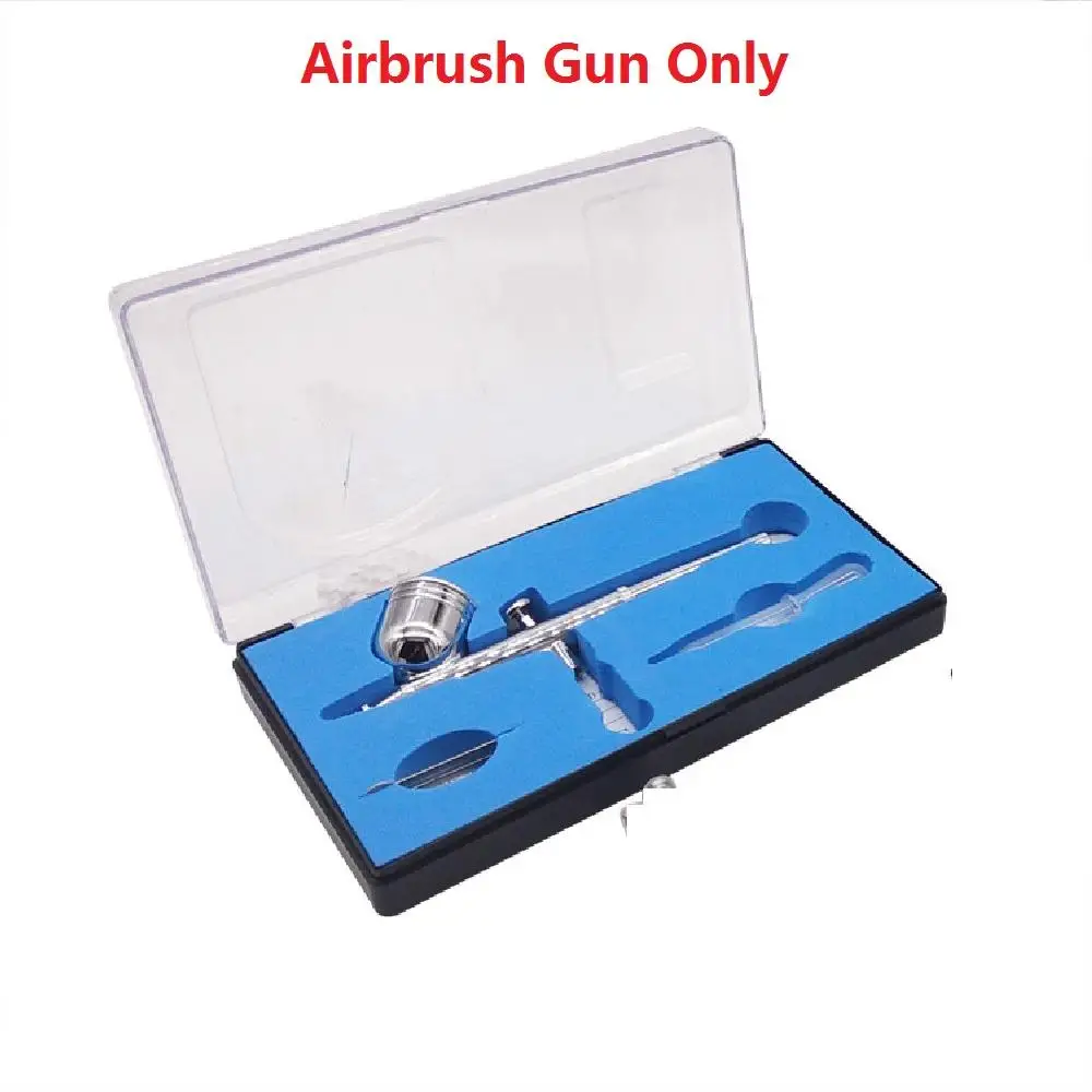 

Temporary Tattoo Airbrush Kit With Compressor - Tattoo Body Art Spray Gun Tattoo Machine Set