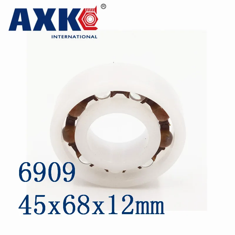 Axk 6909 Pom (10 шт.) пластиковые шариковые подшипники 45x68x12 мм стеклянные шарики 45 мм/68