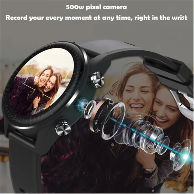 Colosia KC05 2019 Новая 4G Смарт часы Android 7.1.1 с четырехъядерным процессором GPS 5MP Камера 610