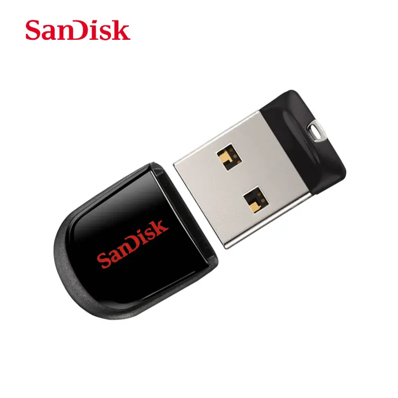 SanDisk Cruzer Fit CZ33 супер мини USB флеш накопитель 64 ГБ 2 0 sandisk 32 s 16 Гб U диск|USB