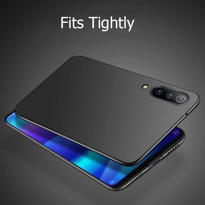 Роскошный чехол для Xiaomi redmi note 7 Матовый ультратонкий жесткий из поликарбоната