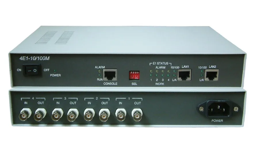 Hightek ht-0001 мост lan на существующих e1 основе сети 4E1 2 Порты и разъёмы протокола Ethernet