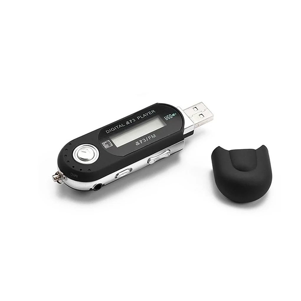 Портативный мини USB Flash ЖК-дисплей цифровой MP3 плеер Поддержка флэш 32 ГБ TF слот для