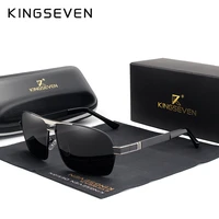 kingseven polarized sunglasses men driver mirror sun glasses male fishing female eyewear for men n7855