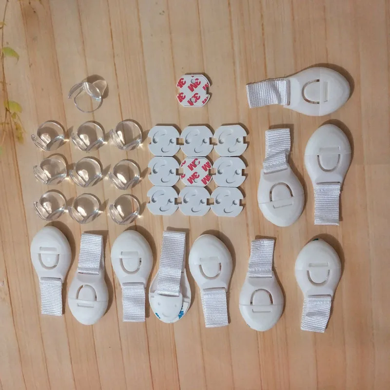 3x10 Set замок для безопасности детей предотвращения столкновений шар Европейский