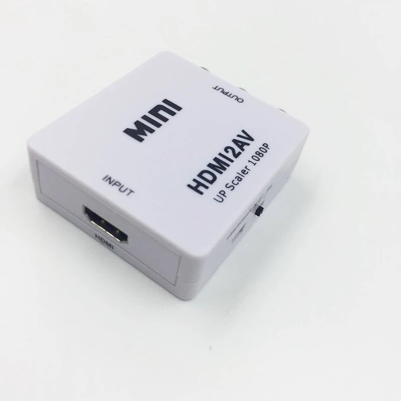 Baolyda HDMI К AV адаптер мини аудио видео конвертер HD 1080 P RCA HDMI2AV/CVBS L/R Поддержка NTSC PAL