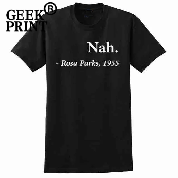Новое поступление: футболка rosa parks 1955 Футболки с логотипом женская коротким