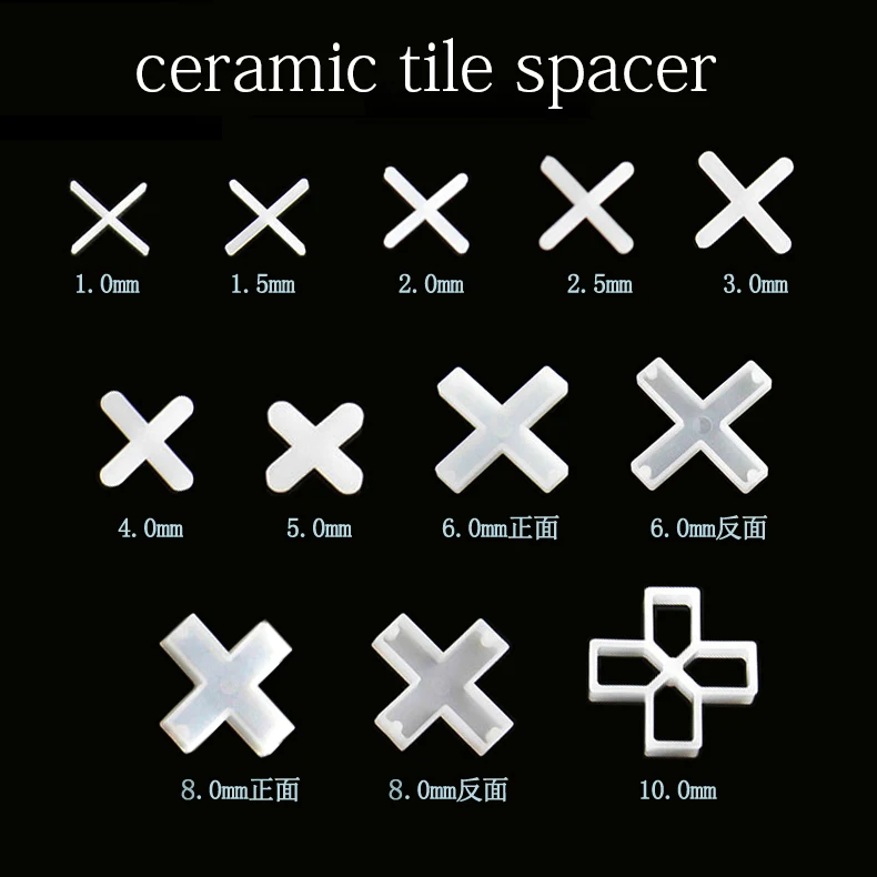 Разделитель для плитки шириной 10 мм разделитель пластиковая Крестовая плитка