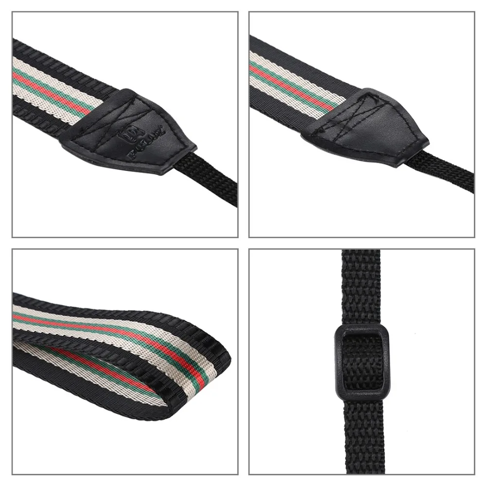 Многоцветная серия лямок для камеры PULUZ ремень в полоску камер Sony/ Canon/Olympus/Panasonic/SLR