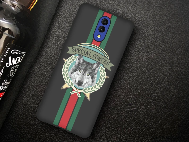 JURCHEN Case For Alcatel 3L Case Soft Tpu Silicone Back Cover For Alcatel 3L 3 L Case Cover Funda Printing Bag Cartoon