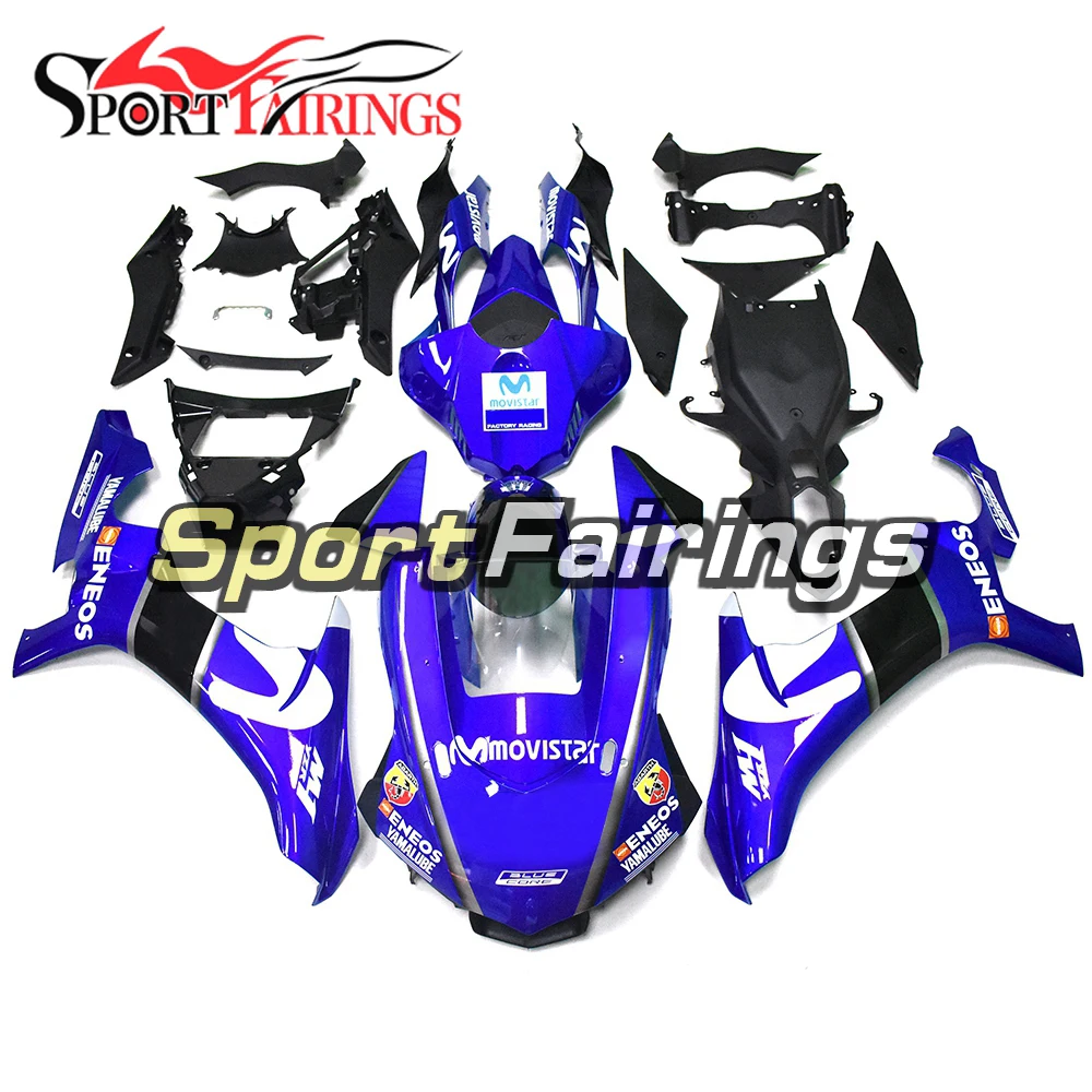 

Sportbike Panels for Yamaha YZF1000 2015 2016 ABS Plastic Injection Covers Motorcycle R1 15 16 Fairings Blue Black Body Kit Hull
