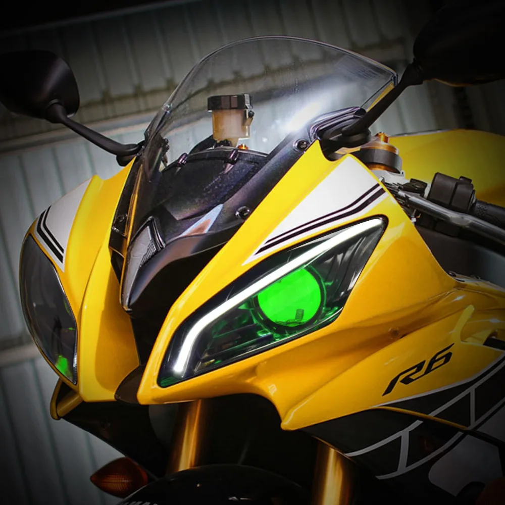 КТ светодиодная фара для Yamaha YZF R6 2008 2016 V2| |