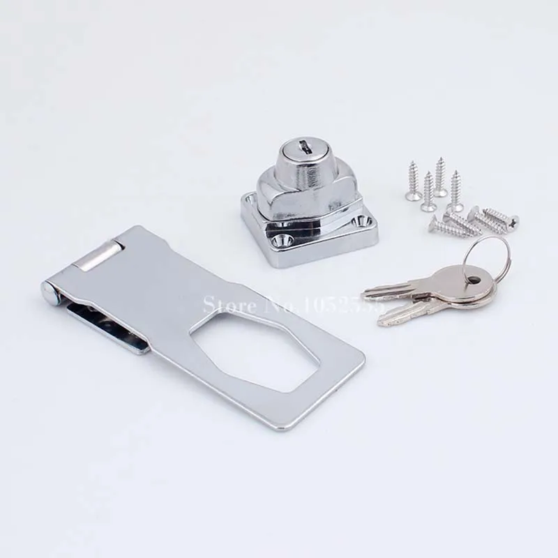 5 шт. хромированные металлические замки с ключом 2 дюйма/3 дюйма/4 дюйма|box lock|keyed hasp
