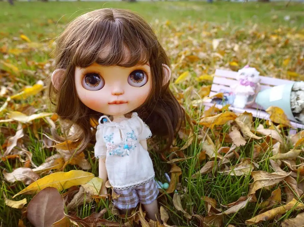 1/6 BJD 30 см кукольные игрушки, 19 шарниров, высокое качество, китайская Кукла BJD, шарнирная кукла, милая девочка с коричневыми длинными волосами, путающаяся blyth
