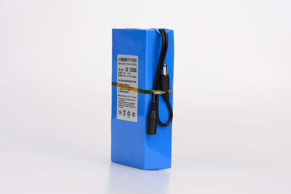 Перезаряжаемый литий-ионный аккумулятор MasterFire Durable DC 12 В 20000 мАч