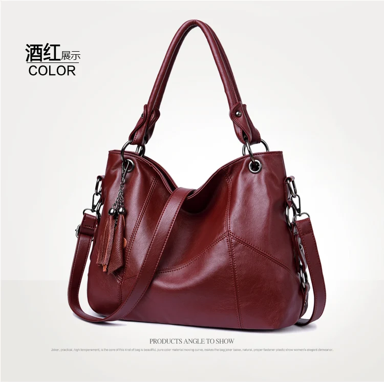 Женские Ручные Сумки Sac Bolsa, винтажные стильные женские сумки, роскошные кожаные сумки, женские сумки, дизайнерская Большая вместительная сумка-тоут