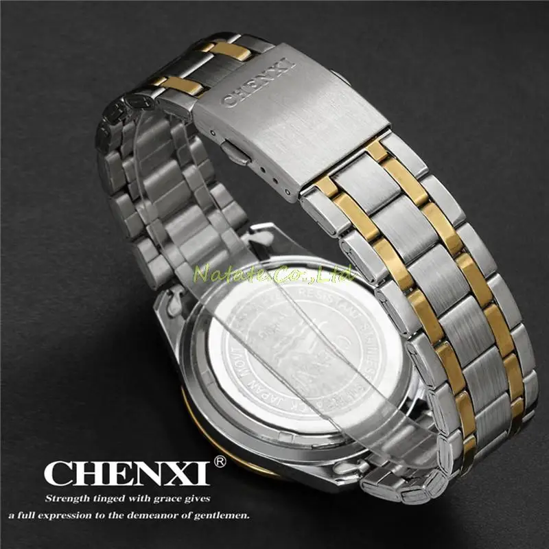 Мужские повседневные часы NATATE роскошные брендовые деловые модные трендовые