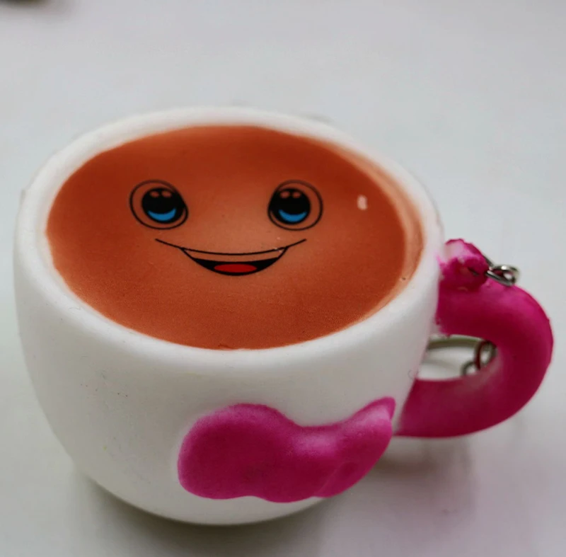 Besegad Kawaii мягкая сжимающаяся игрушка с рисунком замедляющая рост чашка для кофе