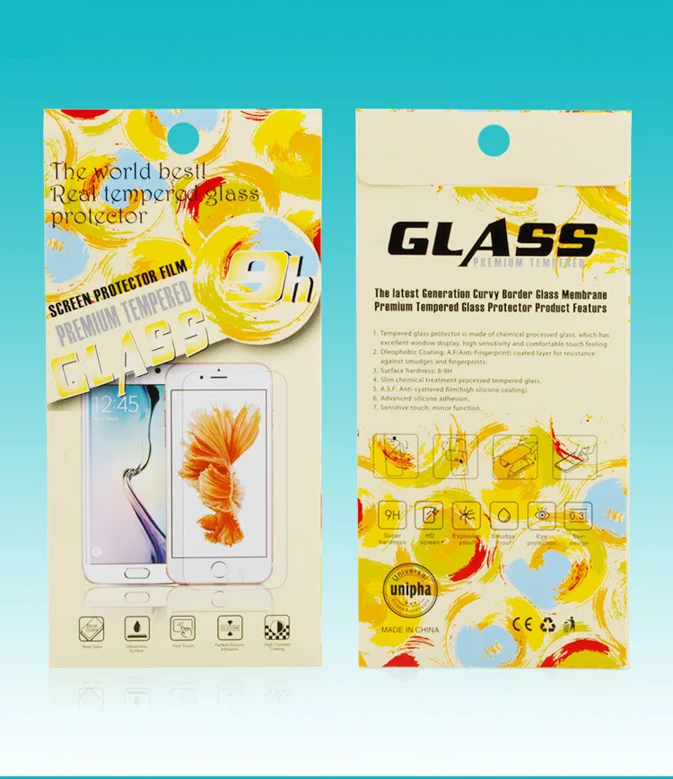 Оптовая продажа универсальная защитная пленка твердости 9H для iphone тонкая из