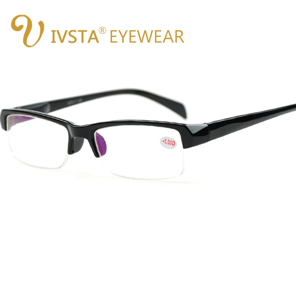 

IVSTA очки для близорукости-1,0 с градусами по рецепту очки с полуободком очки оправа очки для женщин оптическая оправа-100