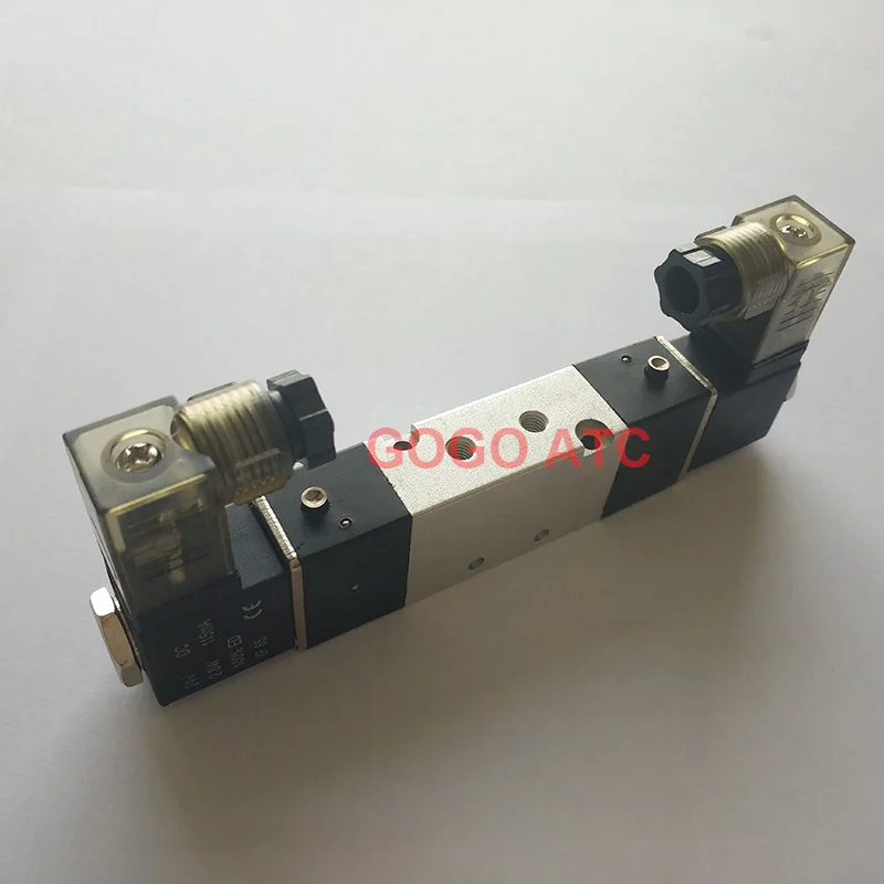GOGO пневматический Соленоидный клапан 4V120-M5 4V120-06 двойной порт катушки M5 5/2