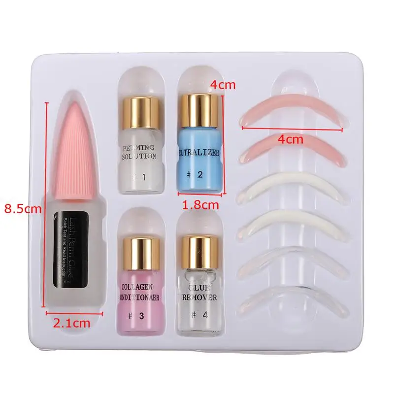 Набор для подтяжки ресниц клей наращивания лосьон завивки